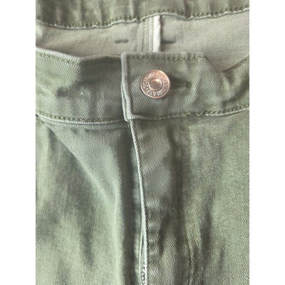 FWOE Vintage-Look Green Straight-Leg Jeans Size 34 Denim*VGC - Picture 2 of 8